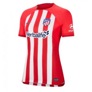 Atletico Madrid Fotballdrakt Dame Hjemmedrakt 2023-24 Kortermet