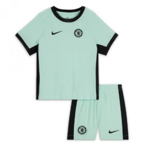 Chelsea Fotballdrakt Barn Tredjedrakt 2023-24 Kortermet (+ Korte bukser)