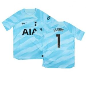 Fotballdrakt Barn Tottenham Hotspur Hugo Lloris #1 Keeper Hjemmedrakt 2023-24 Kortermet (+ Korte bukser)